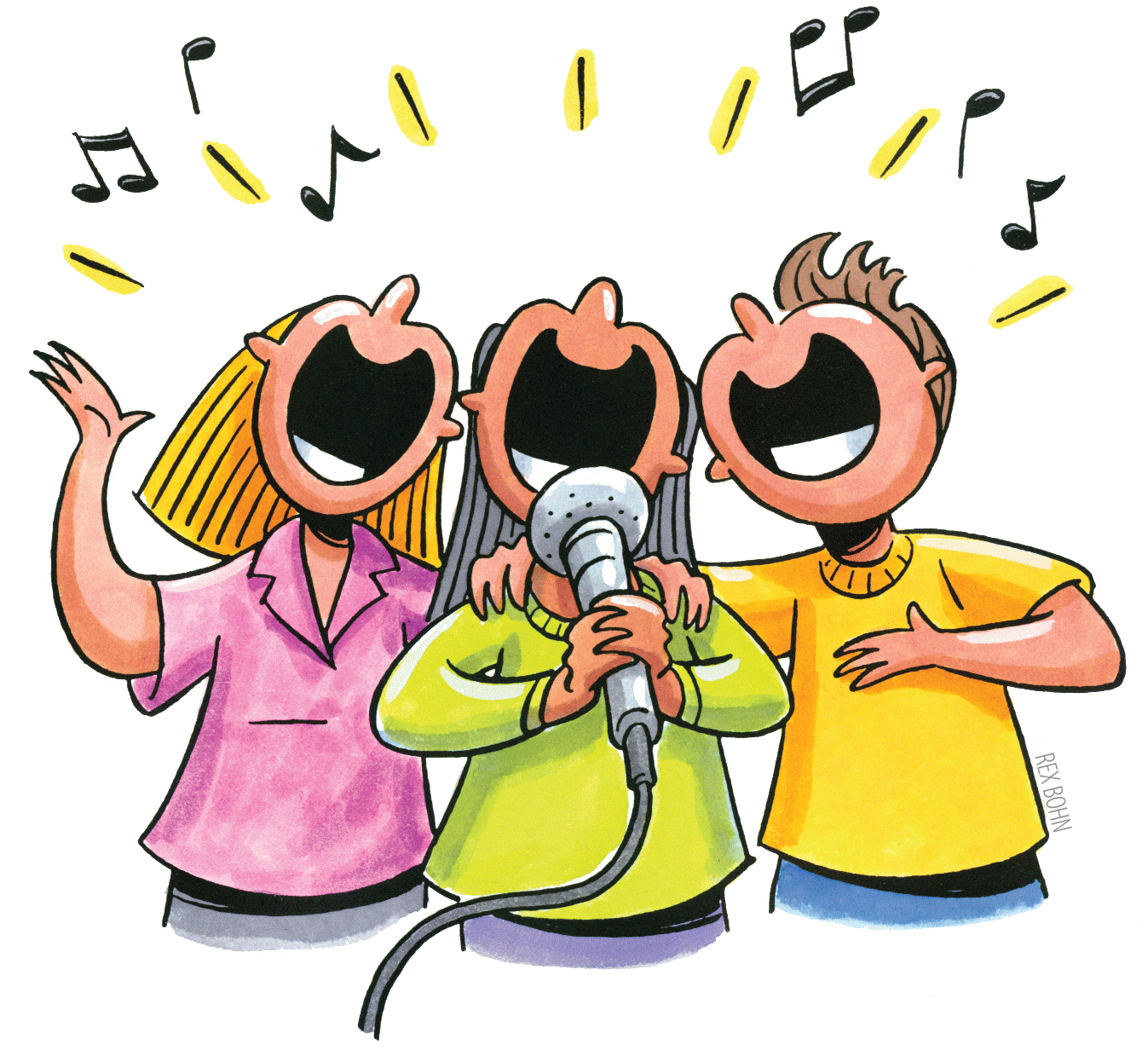 Kids singing