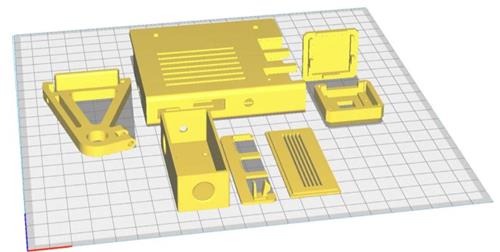 3d print layout