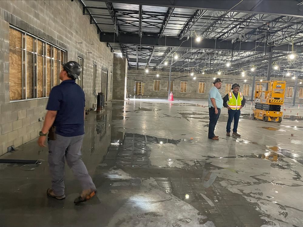 Current Construction of PCHS Building 8