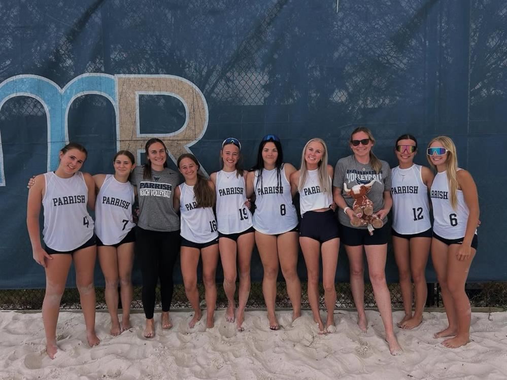  Beach Volleyball team at March 3 match