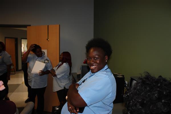staff start their day