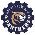 Palm View K-8 logo